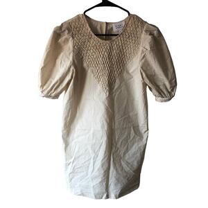 Bird & Knoll Freja Dress size XS NEW WITHOUT TAGS Coconut Cream $365